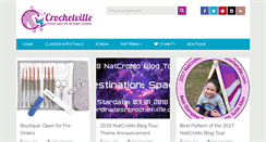 Desktop Screenshot of crochetville.com